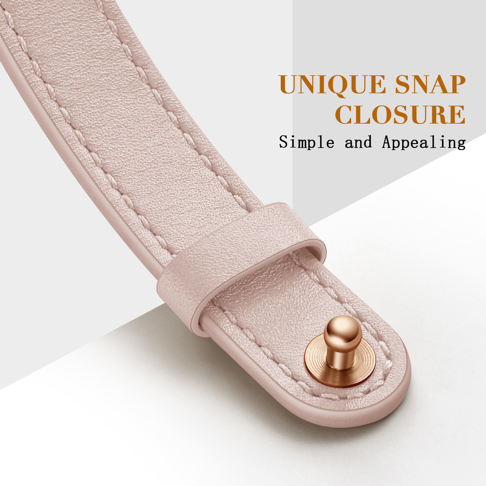 18g Weight Apple watch watchband Classification Genuine leather Material Solid Color Pattern Retro Style Retro Solid Color Apple Watch Watchband 44