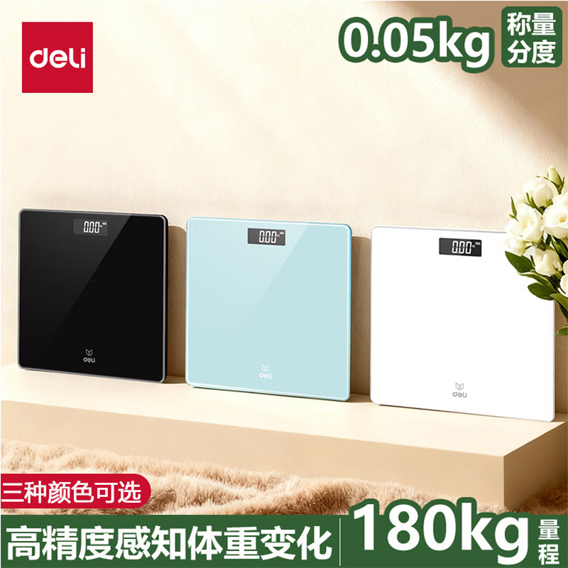 Deli Smart Weight Scale for Home Use, Accurate Battery-Operated Model, Women's Weight Scale, Electronic Scale for Weight Loss, Wholesale Deli Smart Weight Scale for Home Use, Accurate Battery-Operated Model, Women's Weight Scale, Electronic Scale for Weight Loss, Wholesale