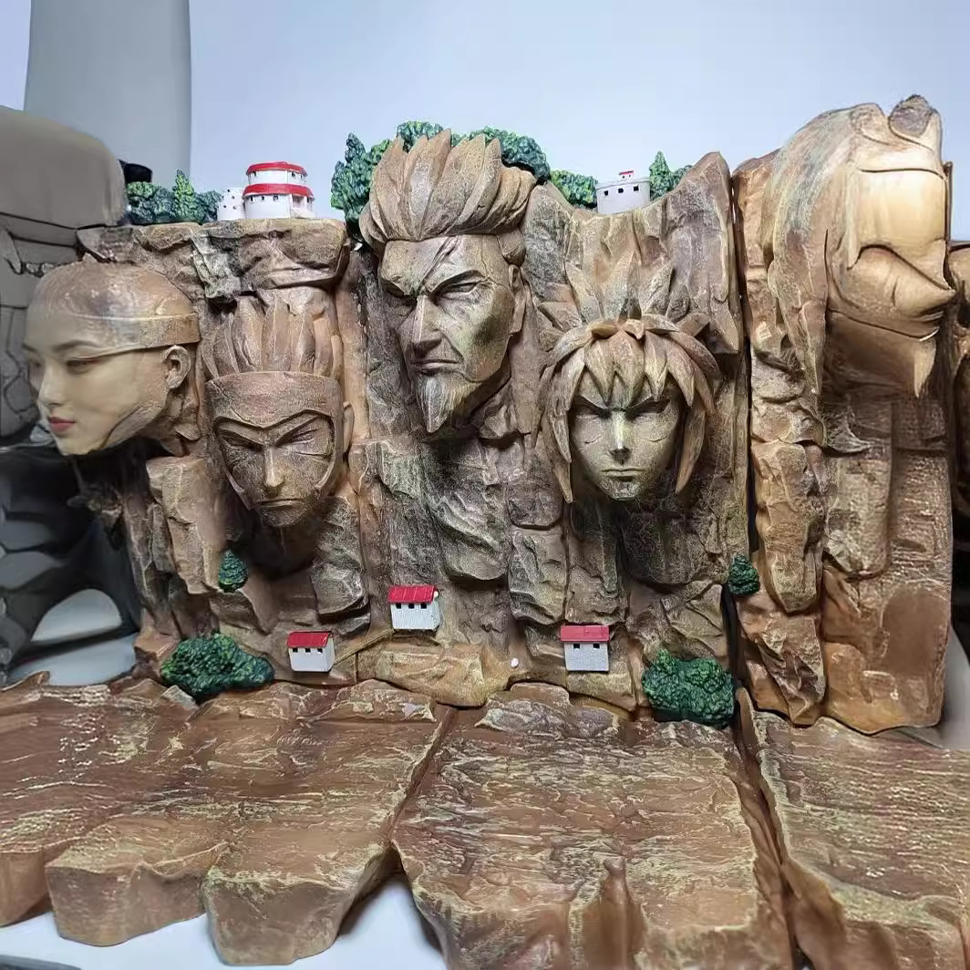 HUOYING GK SEVEN SHADOWS RESONANCE 시리즈 HUOYING ROCK HUOYING 벽 장면 동상 모델 장식품 박스 핸드셋