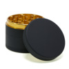 4 -layer Gold -colored Aluminum Alloy Foreign Macaron Rubber Paint Foreign Trade Smoke Smooth Wholesale 6160