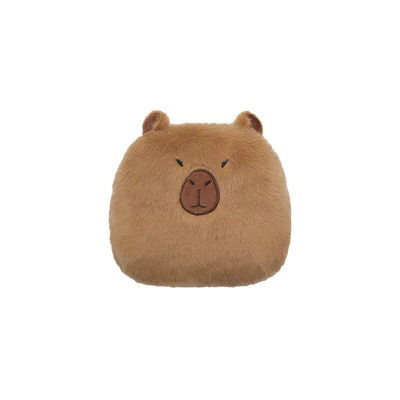 Plush car headrest waist support cute kapibala universal car pillow neck pillow cartoon car pillow (Waist support) - otter-mink-capi-barra-headrest