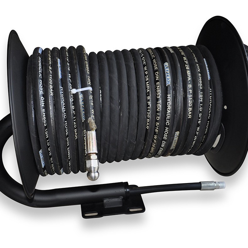 高压水疏通机管道疏通清洗机绕管器疏通管绕线管卷管器