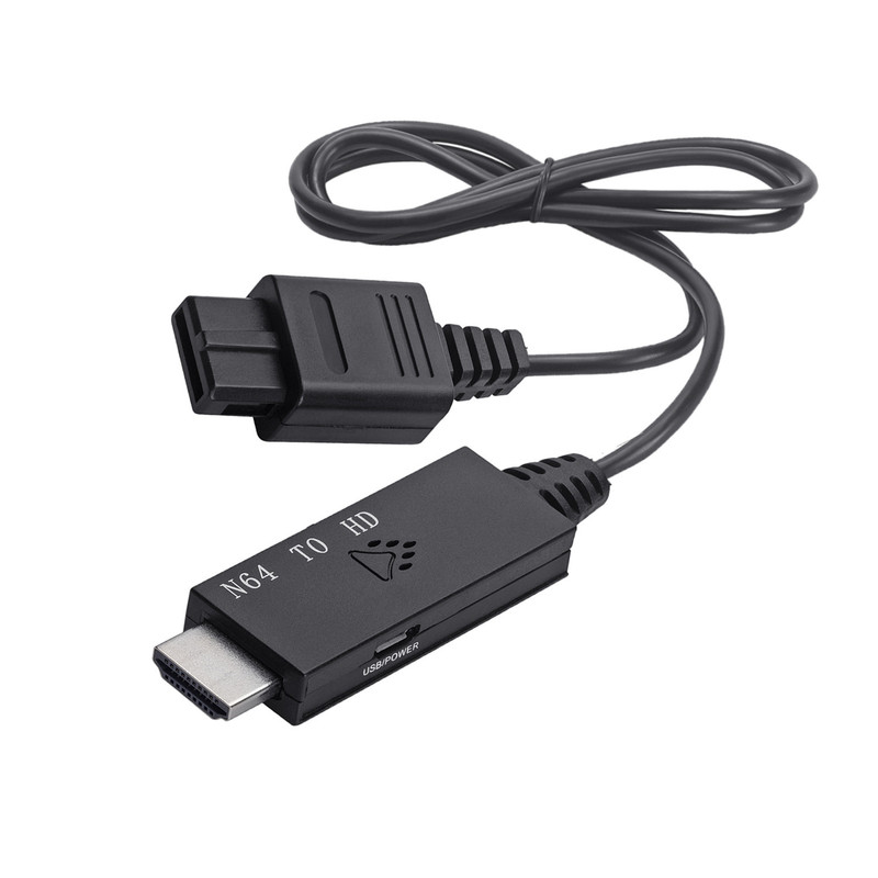 1m Suitable for N64 to HDMI Converter Nintendo Adapter Cable Snes/Ngc/Sfc/N64 Game Console Adapter