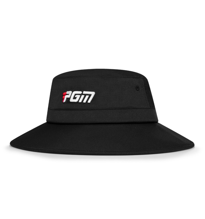 Mũ bucket nam golf PGM có dây chống gió điều chỉnh, hút mồ hôi — MZ059-màu trắng, MZ059-màu xám nhạt, MZ059-Màu đen chi tiết 12
