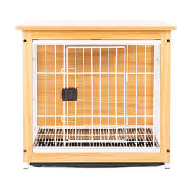 木质宠物笼室内狗笼中小型专用家用实木狗屋围栏栅栏多功能宠物笼