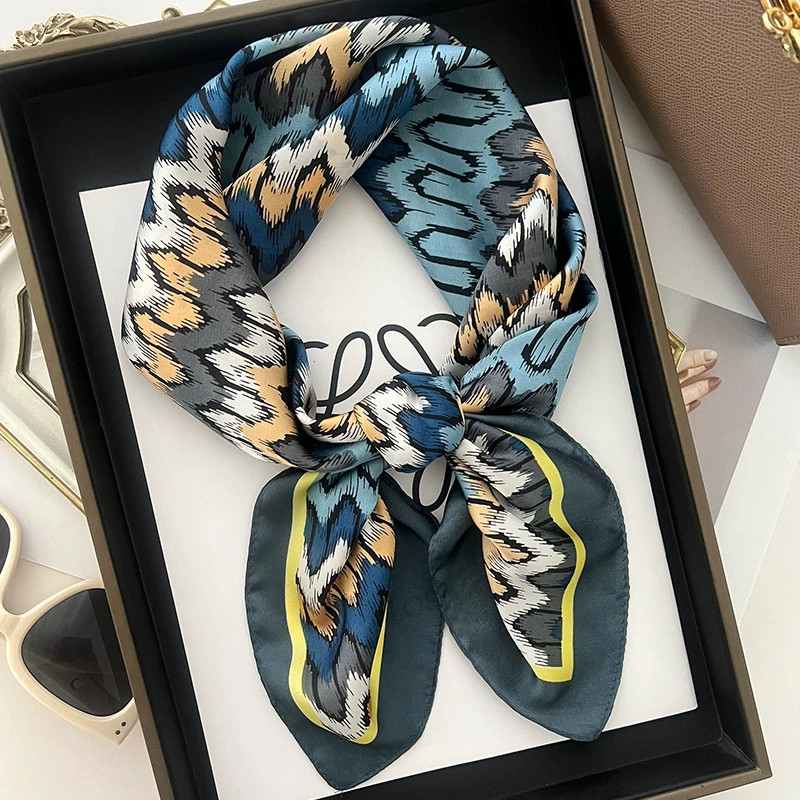 Fashionable handkerchief, summer summer clothing, neckerchief, autumn universal headband, scarf, thin weaving, western style