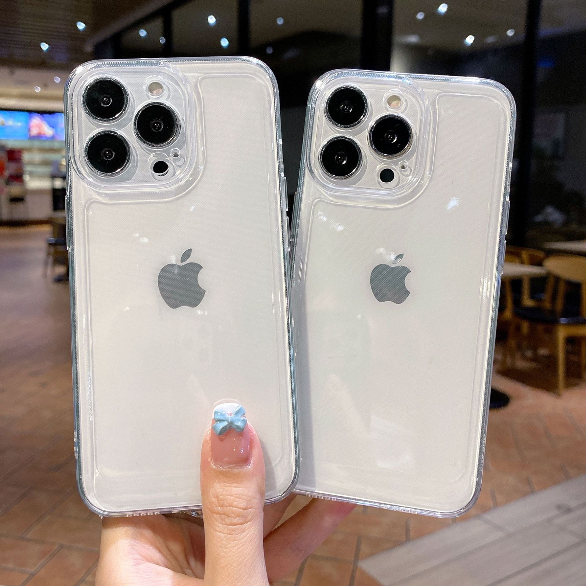 适用苹果15手机壳iphone12太空壳13promax防摔软壳11保护套透明14