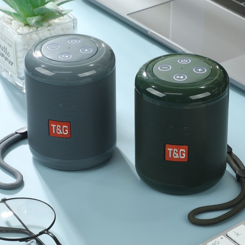 Transfronterizo TG519 altavoz Bluetooth portátil al aire libre TWS tarjeta de conexión subwoofer regalo creativo mini sonido