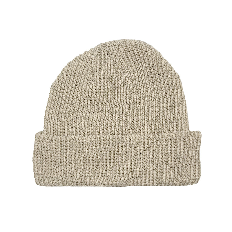 Unisex Korean Style Solid Color Crimping Wool Cap display picture 4