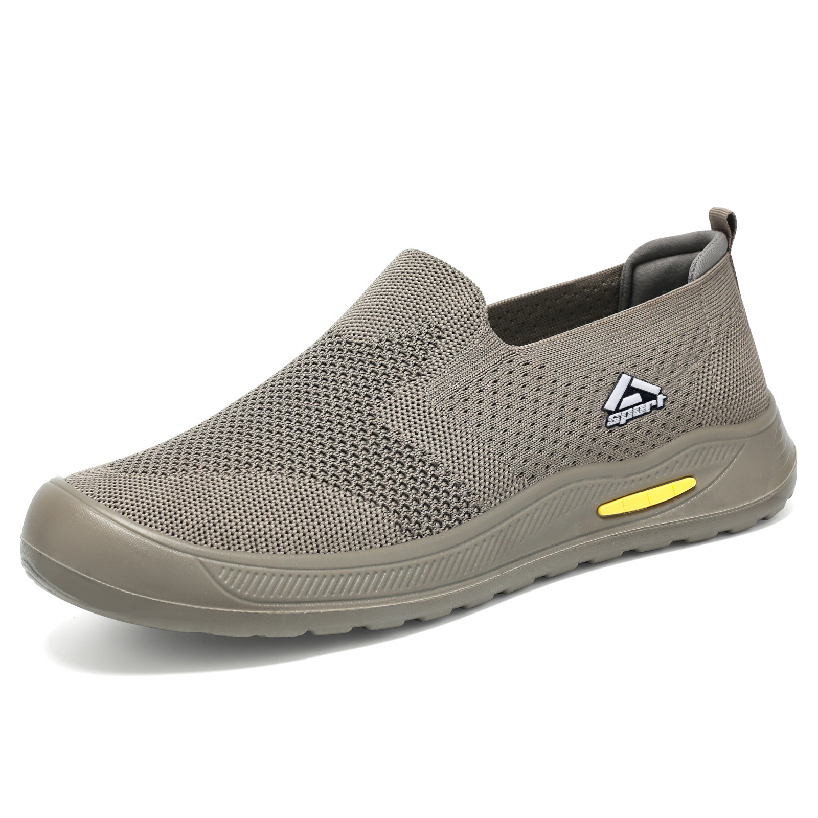 Zapatos casuales de hombre nuevos zapatos de verano transpirables superficiales zapatos de malla transfronterizos zapatos casuales de tela de pedal al por mayor
