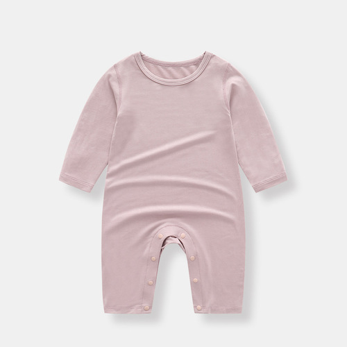 Boneless modal baby pajamas, baby onesies, summer thin summer clothes, newborn clothes, summer air-conditioned clothes