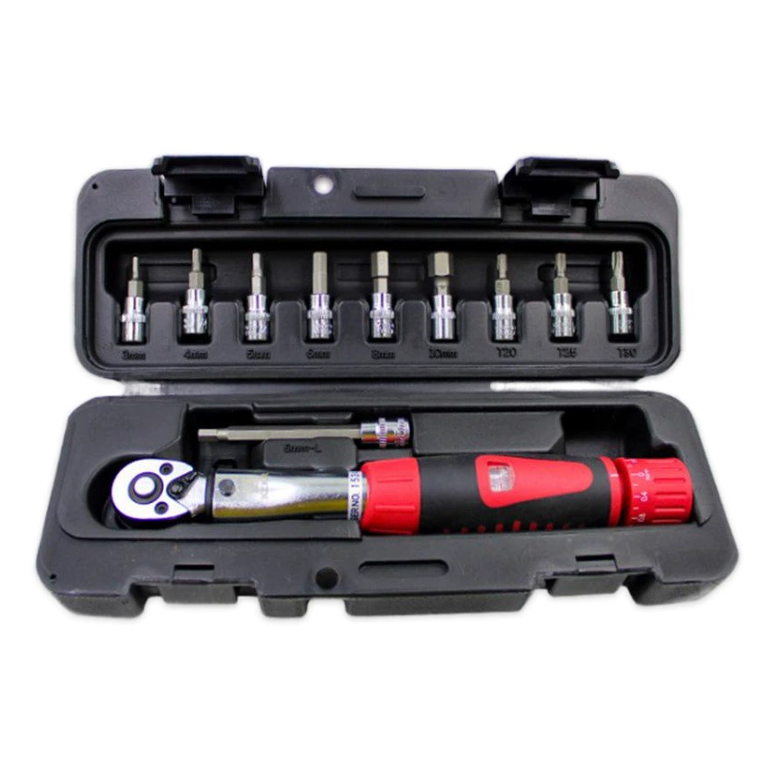 Тайваньский 1/4 велосипедный динамометрический ключ специального оконного типа 2-24Н. М. 11 Комплект регулируемых динамометрических ключей