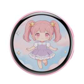 BG02(SuperBand)1.5寸轮播图片有声动态AI潮玩多语音智能电子吧唧