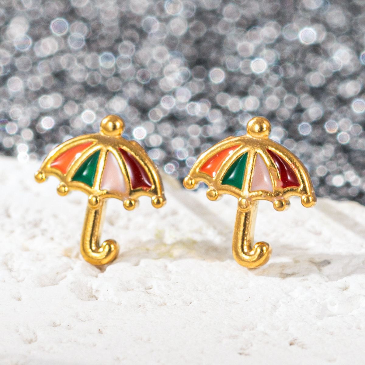5g Weight 304 Stainless Steel Ear Needle Material 18K Gold Plated Plating Material Ear Studs Classification 1 Pair Quantity Daily Occasion Titanium Steel Material U Shape, Four Leaf Clover, Heart Shape Pattern All Seasons Season Women's Gender Elegant Style 1 Pair Elegant U Shape Four Leaf Clover Heart Shape Titanium Steel 18K Gold Plated Ear Studs 5