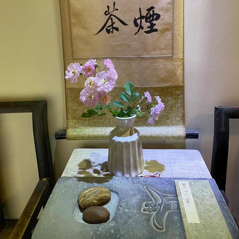 复古做旧水养花瓶ins高级感田园风餐桌卧室装饰插花干花竖纹摆件|undefined
