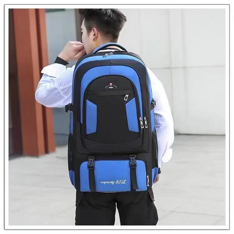 Großer, geräumiger Outdoor-Wanderrucksack für Damen und Herren, ideal als Reise- und Arbeitsgepäck mit Rückenstütze_voghion.com