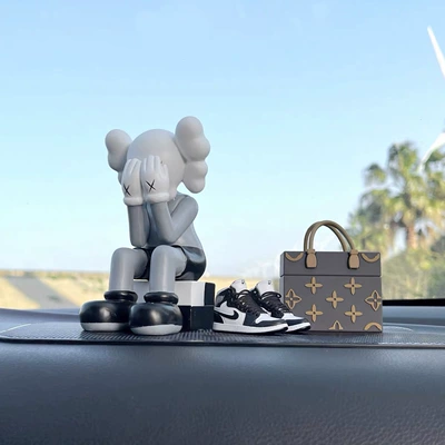 Men's Car Car Interior Accessories Decoration Creative Portable Women's Bag Doll Car Decoration