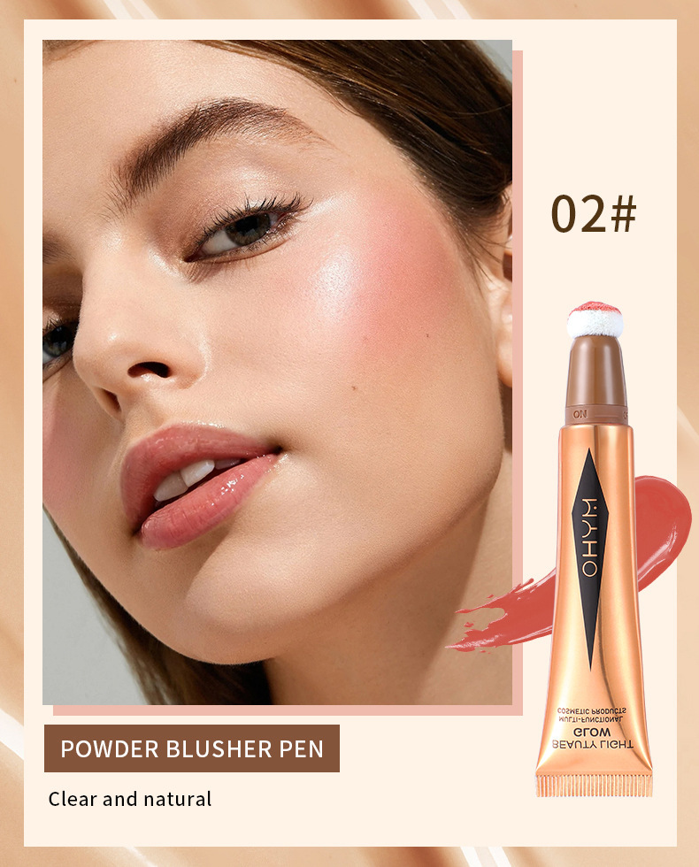 Stick illuminante multifunzionale per viso e naso, contouring e fard, penna per il trucco multiuso._voghion.com