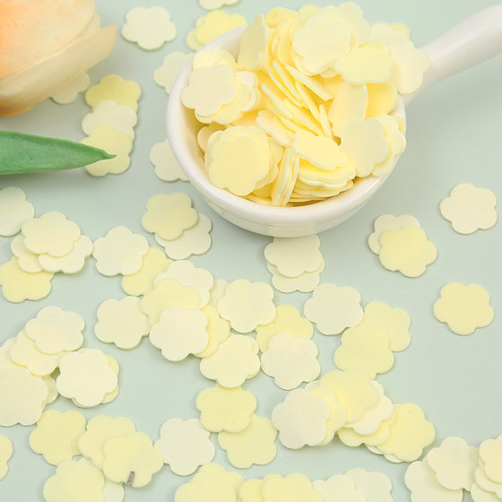 Plum blossom petal soap flake scented soap flake portable hand washing flake soap soap flower disposable carry-on travel