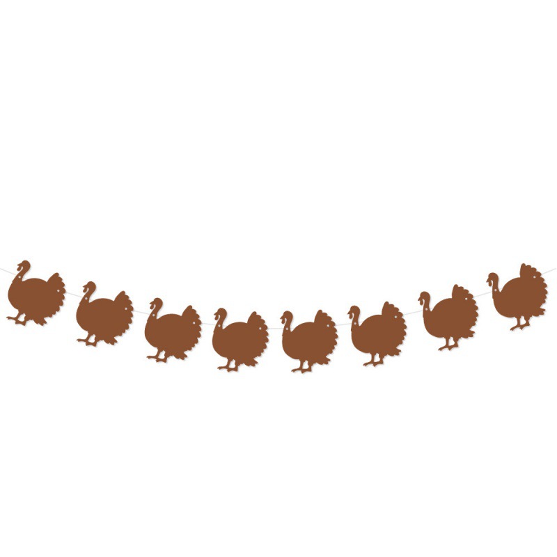 Nuevo producto Otoño Decoración de la fiesta de Acción de Gracias Bandera de la bandera de la bandera de la bandera Fiesta de la cosecha Decoración al aire libre