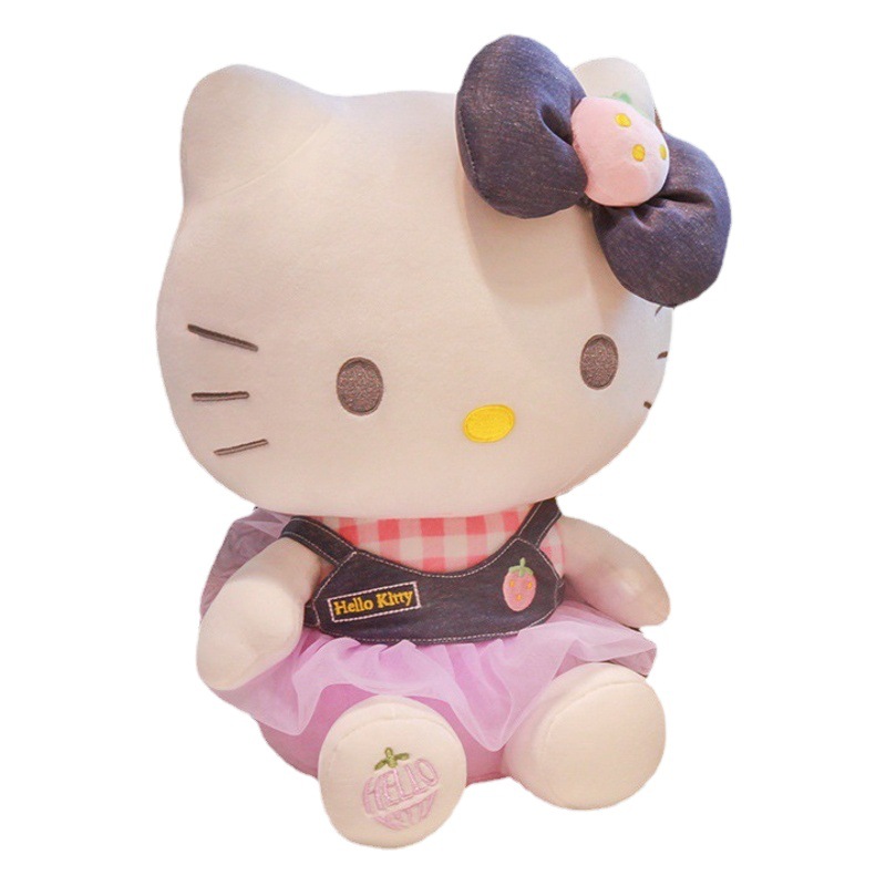 Genuino hellokitty muñeca Hello Kitty muñeca de peluche de juguete al por mayor actividad regalo KT gato muñeca grande