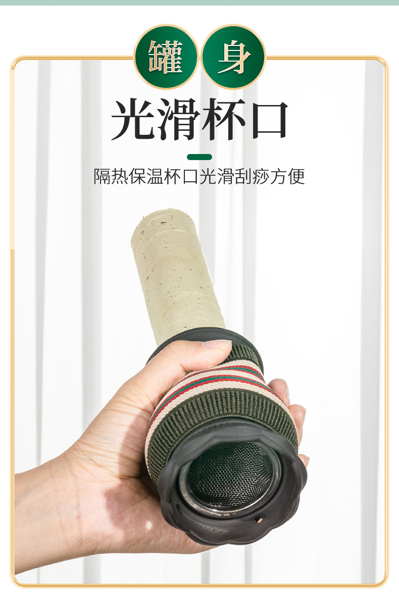 4cm Moxa Burner Jar Bian Stone Moxibustion Device for Body and Face Home Use with 1 Aged Moxa Stick specifications