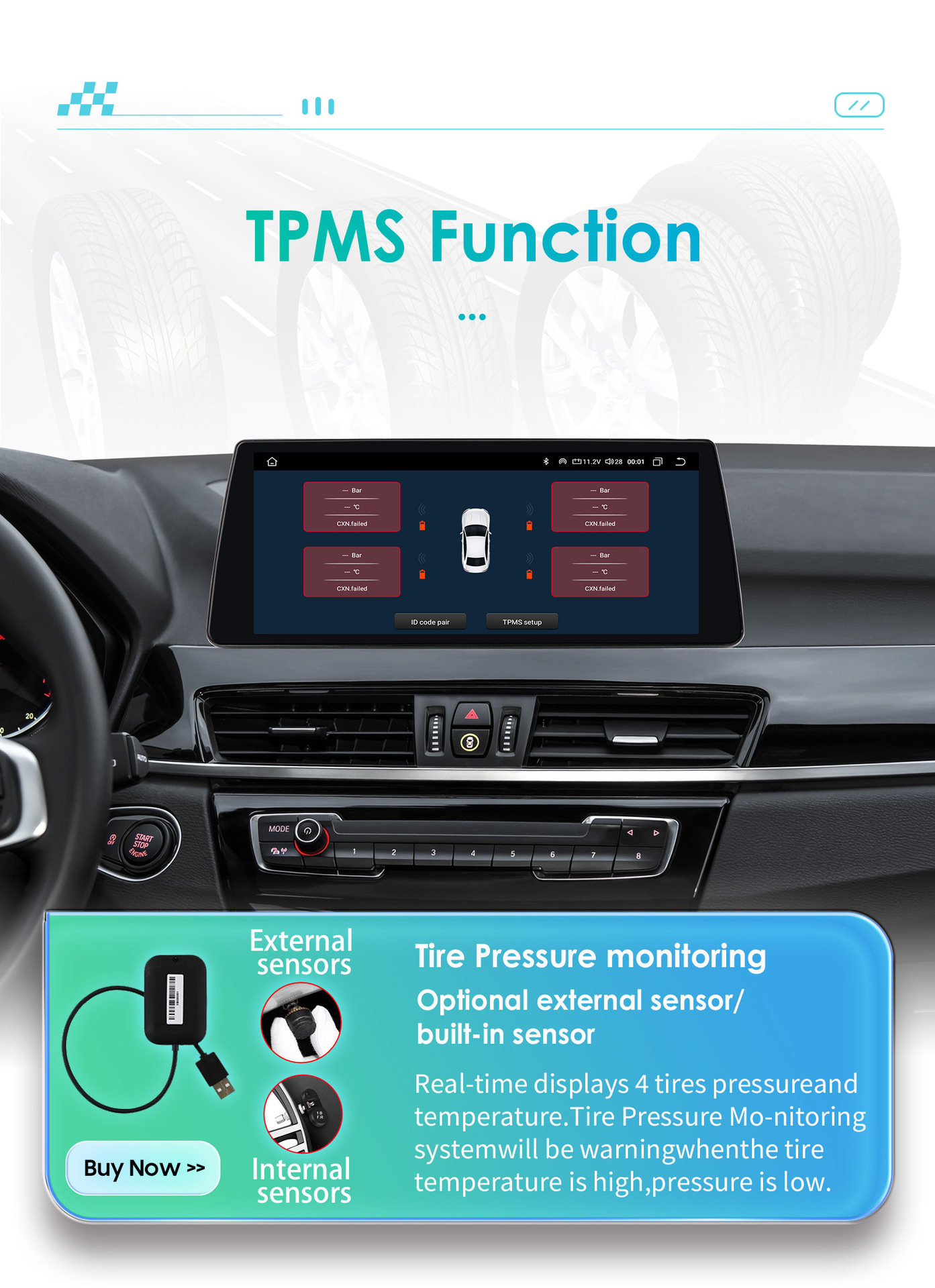 Suitable for BMW X1 F48 Android large screen 16-17 car central control navigator Bluetooth wireless carplay
