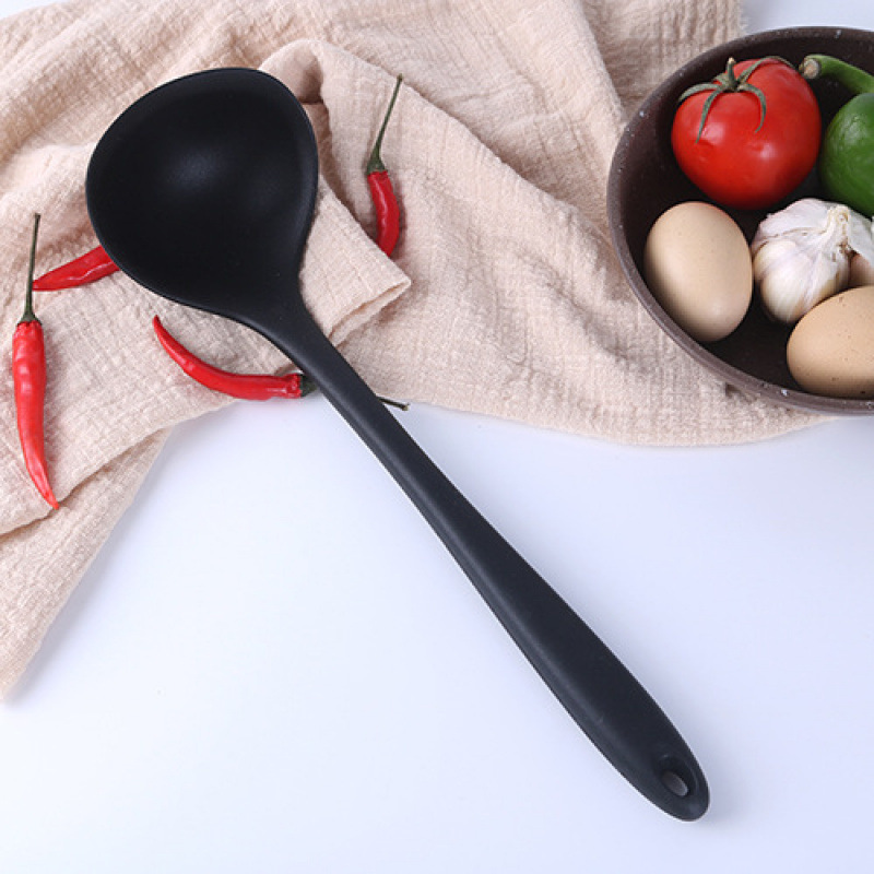 Fabricante de cocina en stock conjunto de cocina antiadherente cocina de goma de silicio de cocina de almacenamiento creativo de cocina marco de cocina de silicona set 7 piezas