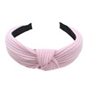 Hair accessory, knitted cloth, headband, hairpins for face washing, Korean style, South Korea, simple and elegant design