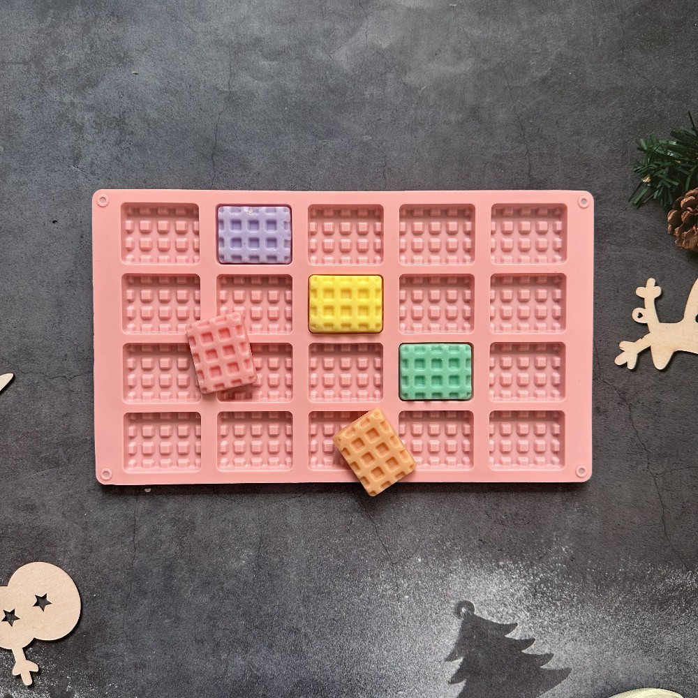 20 gaffles 177 molde de silicona pastel helado pudín molde de postre jabón utensilios