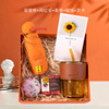 520 Valentine's Day Creative Gifts Persimmon Ceramics Sealing Gift Swing Person Smooth Celebrity Sugar Jar Printing LOGO