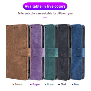 Suitable for Apple 17/16 Plus Mobile Phone Case iPhone 13 Pro Max Flip Leather Case Card Anti-Brush Se2