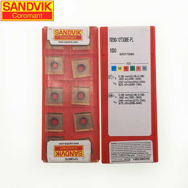 正品山特数控刀粒R290-12T38E-PL 1030加工钢件