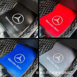 四季通用汽车维修保养脚垫 重复使用皮革耐磨防滑汽车皮脚垫热卖