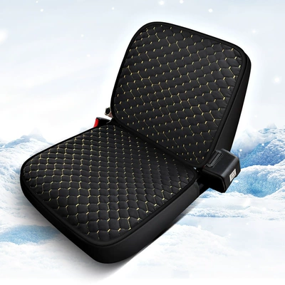 warm short plush seat cover — Wool pad