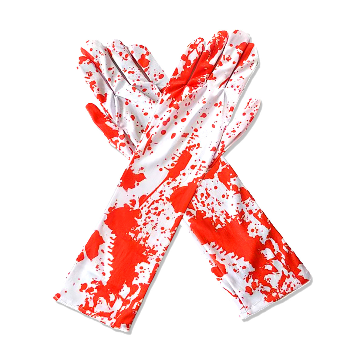 55g Weight Costume Props Event & Party Supplies 1 Set Quantity Holiday, Party Occasion Polyester Material Halloween Festival Gloves Pattern Funny Style Halloween Funny Gloves Polyester Holiday Party Costume Props 3