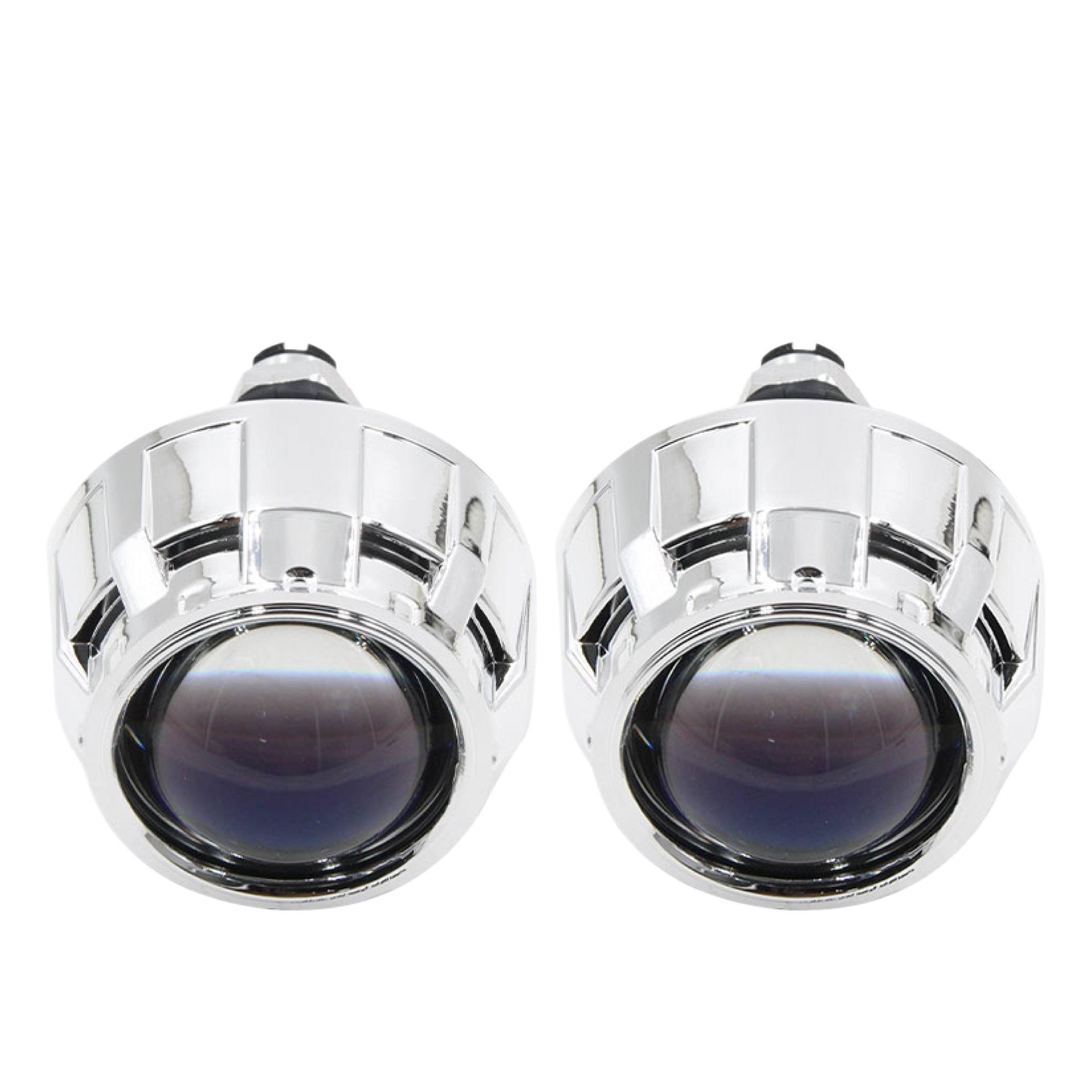 2.5 Pulgada delantero LED del automóvil I4S lente de modificación general de lejos y cerca super brillante lejos integrado lente de doble luz luz