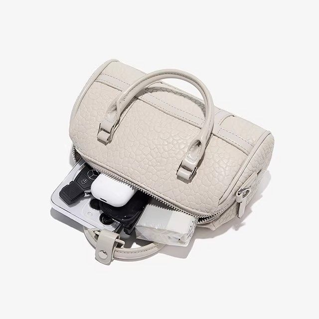 Genuine Leather Handbag 2026 New Boston Monogram Crossbody Shoulder Pillow Bag For Women Luxury Style - Thumbnail 3