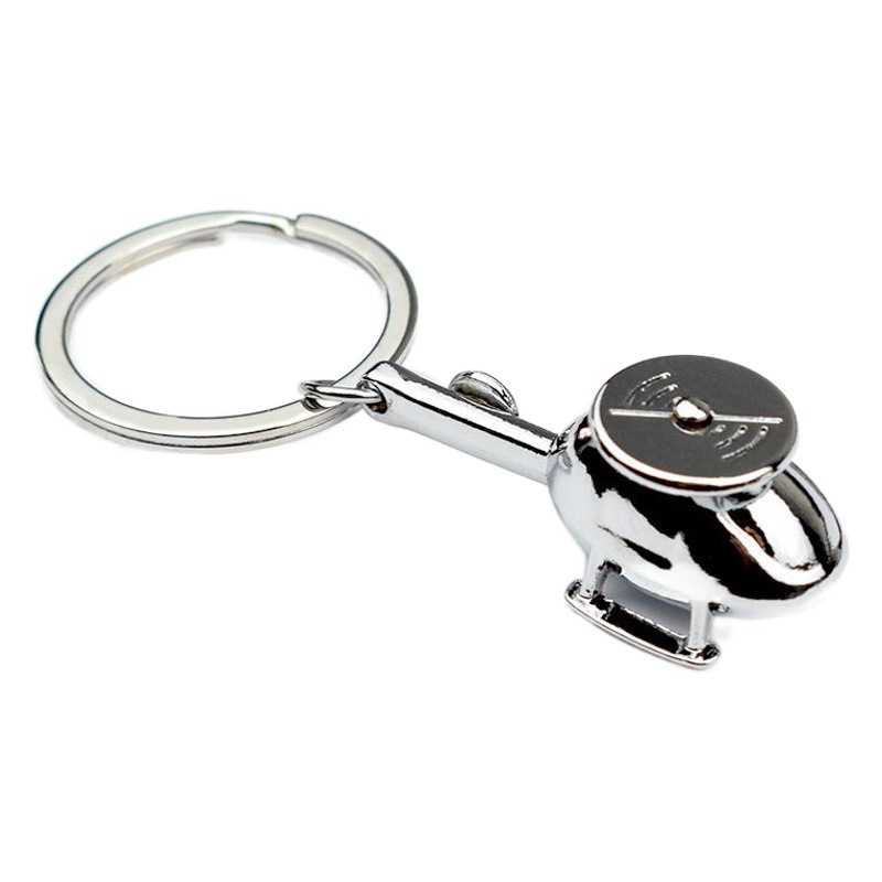 Aircraft keychain creative key chain fighter key pendant aviation small gift lettering commemorative gift wholesale