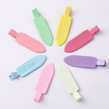 甜酷风发卡女简约DIY字母发夹前额碎发刘海夹彩色烤漆金属侧边夹