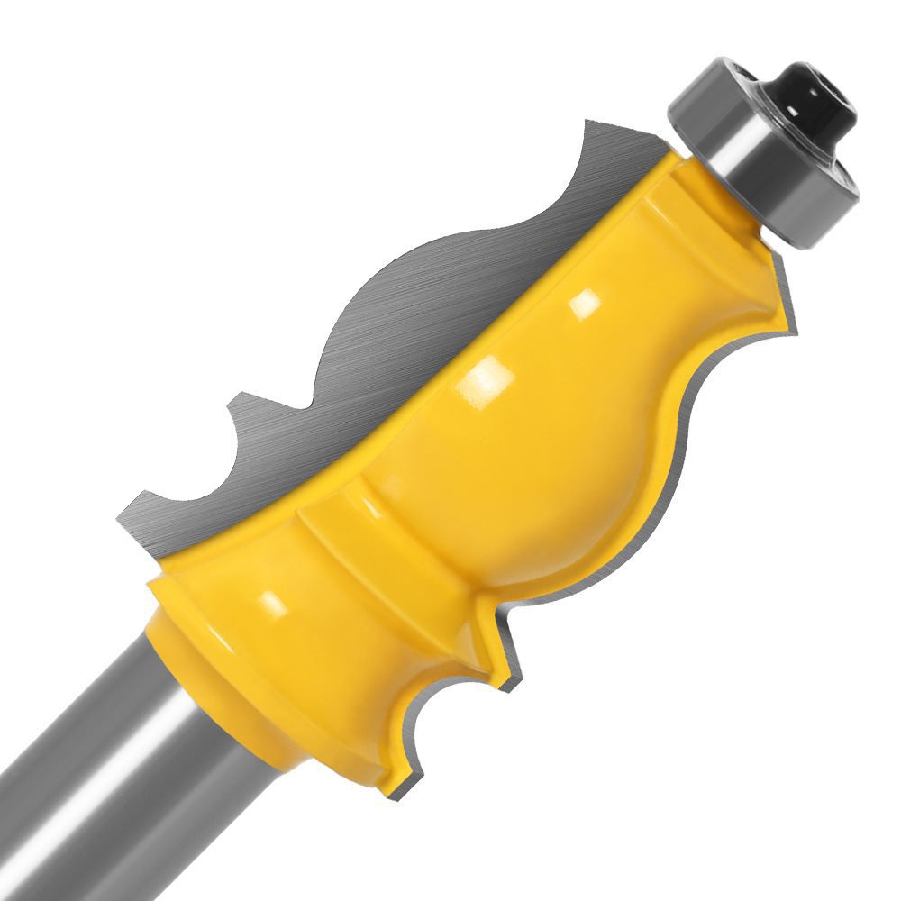 出口1/2柄鱼尾扶手刀 木工修边刀 木工铣刀 雕刻刀 线条刀 黄漆