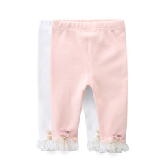 IDEA Autumn New Children Leggings for Girls and Baby Cotton Soft Elastic Korean Style Versatile Outerwear Pants 2637
