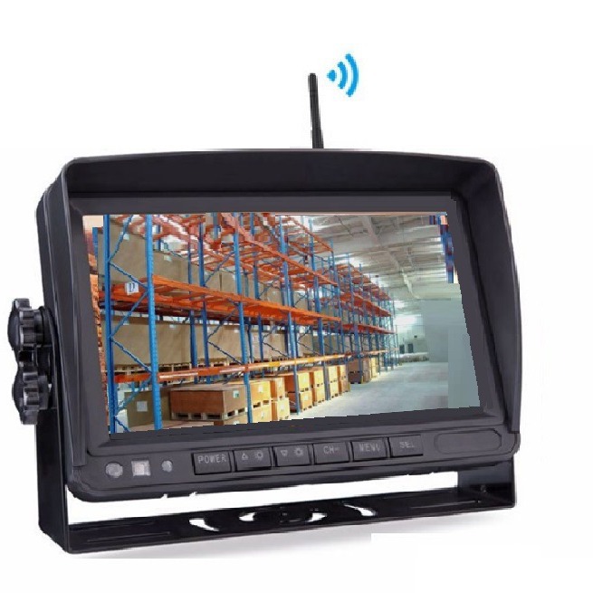 叉车货叉影像系统 货叉高位影像 高位叉车货叉无线视频监控系统