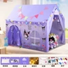 Long tent, game mat, cotton balls with butterfly, cloud