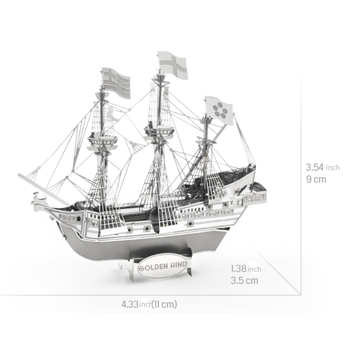 R2D2DIY puzzle de metal 3D hecho a mano modelo tridimensional para adultos Juguetes de puzzle de ensamblaje