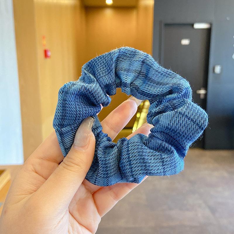El encaje francés doble anillo de cabello de intestino grueso femenino de alta calidad cuerda de cabello de pelo de ballet dulce Meisen tocado de cabello