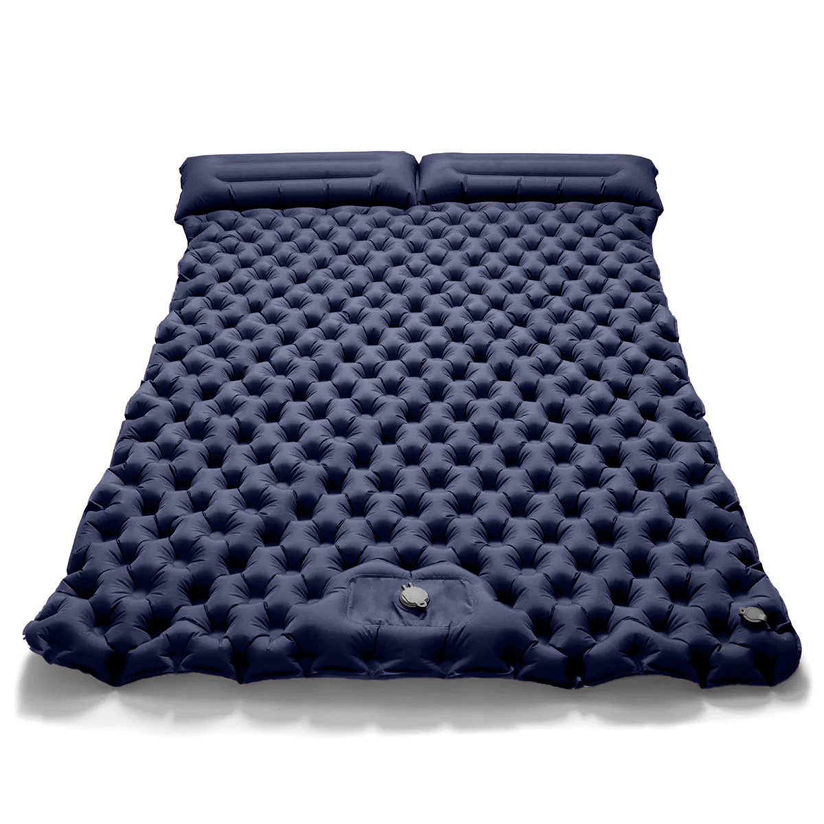 TPU 2-Person Inflatable Camping Mat, Ultra-Light Portable Waterproof Pad For Outdoor Tent & Hiking
_voghion.com