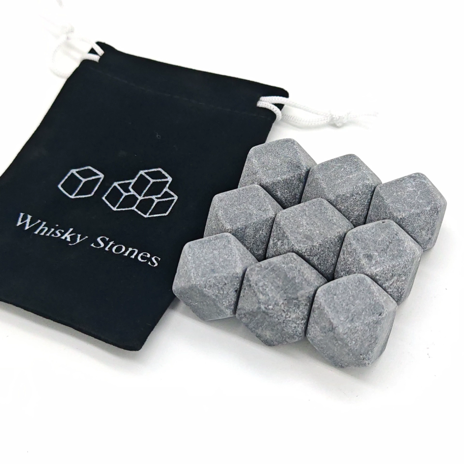 Камень ледяного вина Виски камень whisky stone восьмиэдный многогранник мраморный камень ледяного вина