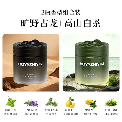 new car perfume, Car Perfume Aromatherapy - high-mountain-white-tea-wilderness-cologne2-bottles