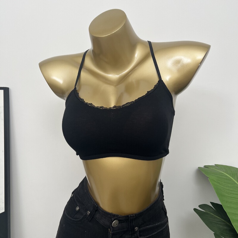 Any way can be built/practical with chest pad integrated bra butterfly beautiful back base camisole South Korea Ins net red Any way can be built/practical with chest pad integrated bra butterfly beautiful back base camisole South Korea Ins net red